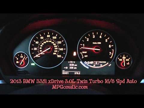 2013 BMW 335i xDrive 0-60 MPH - TwinPower Twin-Scroll Turbo