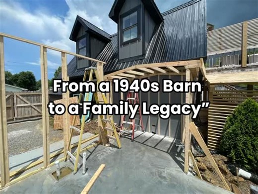 This whole project started long before Day 1. It began with a 1940s dairy barn — the same barn that once held cows, milk, and memories from another generation. My kids turned it into a real barndominium, and when they asked me to live next to them, we wanted the addition to belong to the original story. So we built the “milkhouse,” exactly where it would’ve stood in 1940. From Day 1 of framing to Day 8 dried in, we built this entire addition as a complete system — airtight, 100% thermally broken