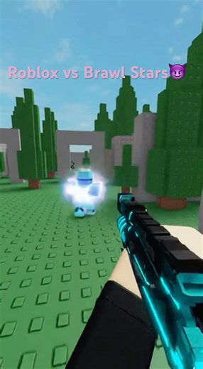 Roblox vs Brawl Stars 😎🤪 #roblox #brawlstars