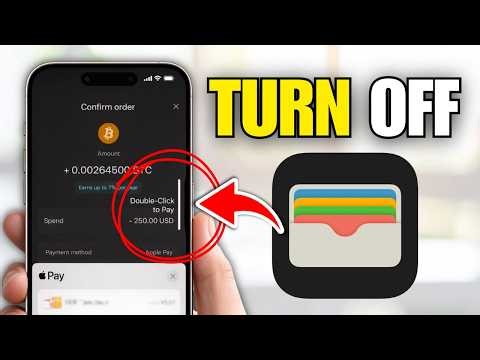 How To Turn Off Double Click To Pay On iPhone