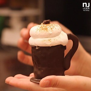 You can eat the dishes at this old school New Jersey bakery. They've got a chocolate cup filled with booze-infused cake. 😳 | NJ.com