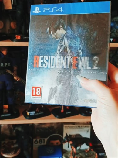 Sealed Resident Evil 2 Remake, Lenticular Cover Version. 💙 #residentevil