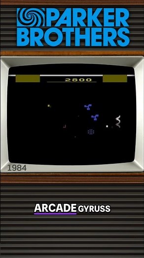 GYRUSS : One of Parker Brothers' Releases for the Atari 2600