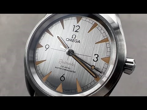 Omega Seamaster Railmaster 220.10.40.20.06.001 - 40mm Brushed Silver Dial Watch Review