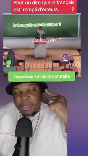 Le français est élastique | starchanceuxtv