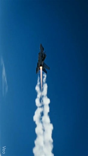 Hypersonic jet fighter in ful potential power #aivideo