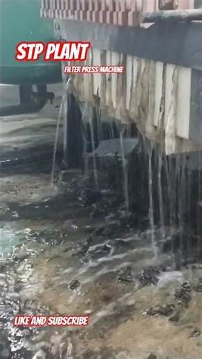 filter press machine cleaning and working #bod #cod #water #youtub