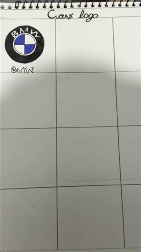 drawing of car logo (part 1)