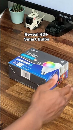 Smart Light Bulbs! #tech #setup #lights #rgb #home #livingroom