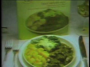 Swanson "Le Menu" TV Dinner Commercial 1983