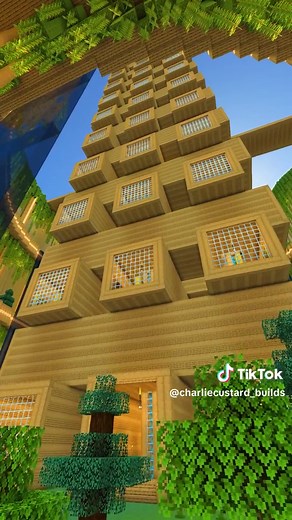 Material List 👇 - Stripped Oak Log | 141,168 - Oak Planks | 103,634 - Birch Planks | 24,995 - Stripped Birch Log | 24,505 - Sandstone | 20,304 - Glow Berries | 14,183 - Grass Block | 12,664 - Glass | 12,514 - Moss Block | 11,984 - Glass Pane | 9,930 - Block of Stripped Bamboo | 5991 - Water | 5,263 - Oak Slab | 4943 - Glowstone | 3965 - Bookshelf | 3,964 - Bamboo Trapdoor | 3,722 - Barrel | 3,492 - Yellow Carpet | 2,708 - Dirt | 2,506 - Twisting Vines | 2,340 - Blast Furnace | 1,776 - Bamboo St