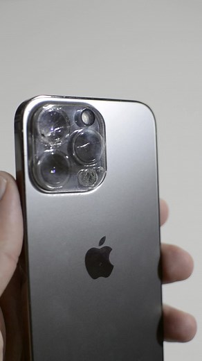 Camera lens protector replacement on iPhone 13 Pro, after the old one was cracked after falling and hitting the edge of a rock. #iPhone #CameraLens #Protector #Cracked #CrackedScreen #Spigen #asmr #TechMeTheWay @spigenworld