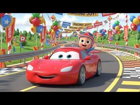 Zoom Zoom Racing Road 🚗 | Car Racing Fun for Kids | Toddler Learning Video Age 1-4