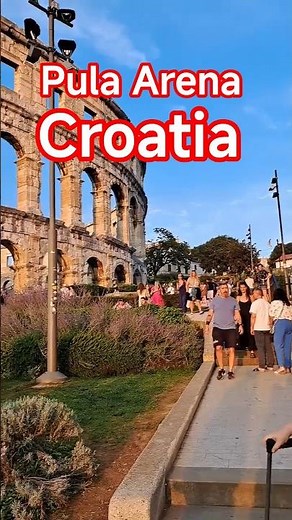Pula Croatia Amphitheatre | The Best Preserved Roman Arena in the World.