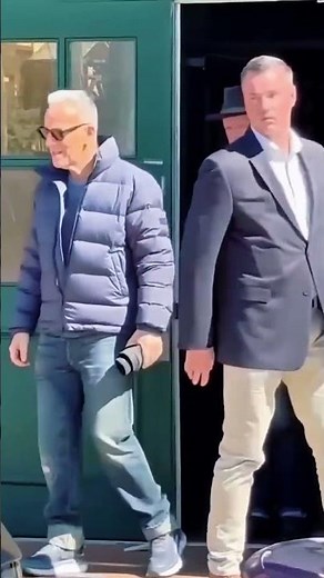 Jon Bon Jovi and Bruce Springsteen going home after Lunch 😍❤️ #jonbonjovi #brucespringsteen