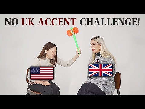 What if British Can only Speak the American accent? No British Accent Challenge!