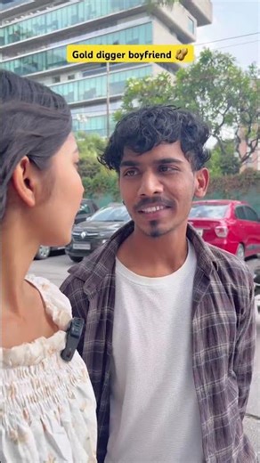 Gold digger boyfriend 😅 girlfriend and boyfriend funny movement#comedy #indianlaughs #comedycouple