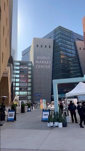 We check out the World Market Center in the heart of downtown Las Vegas!✨