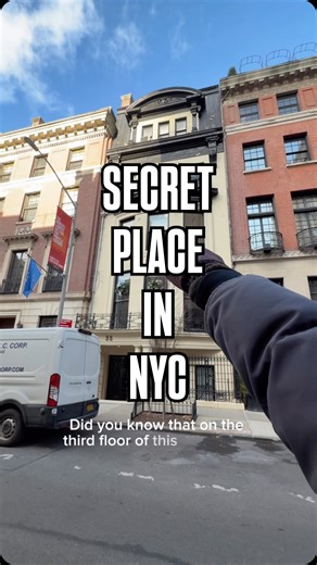 Jeffrey Harnish on Instagram: "Would you visit this secret place in NYC? *details are pinned in the comments* #nyc #NewYork #travel #visitnyc #nybucketlist"