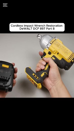 Cordless Impact Wrench Restoration with DeWALT DCF 897