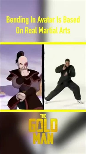 Bending in Avatar: The Last Airbender is based on real life martial arts #shorts