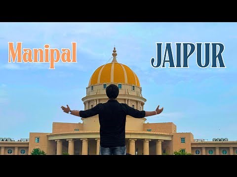 Manipal University Jaipur College Tour 2025 🎓 || Campus Walkthrough