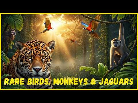 Wild Amazon Rainforest in 4K Ultra HD | Pure Jungle Ambience