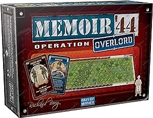 Memoir '44 Operation Overlord Board Game EXPANSION - Command Massive WWII Battles! Strategy Game for Kids & Adults, Ages 8+, 2 Players, 30-60 Minute Playtime, Made by Days of Wonder