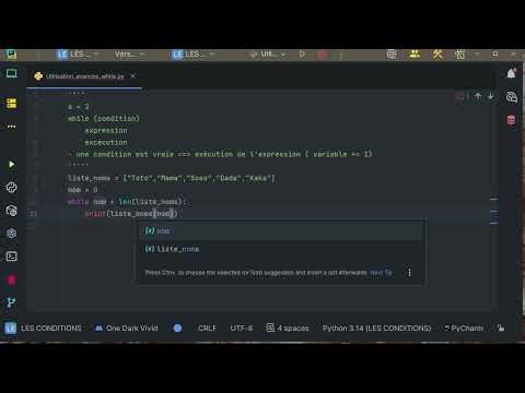 14 -#-Cas D'utilisation de la boucle While
