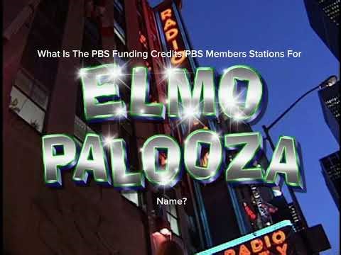 What is the pbs funding credits/pbs members stations for Elmopalooza (1998) name?