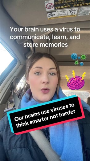 Had to make a video about my favorite gene of all time!! ARC is not the only gene that came from a co-opted retrotransposon, but imo it’s the coolest and most critical to our normal human brain physiology #virus #alzheimers #brain #neuroscience #biology