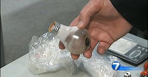 Police: Drug users creative with light bulbs