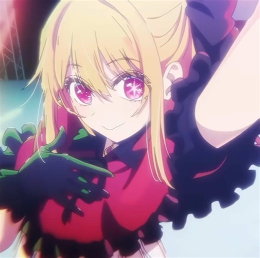 Ruby and ai copycat edit! #animeedit #rubyhoshino #aihoshino #oshinoko #bkomachi