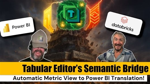 Synchronising Power BI to Metric Views with Tabular Editor's Semantic Bridge | Tabular Editor