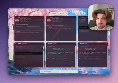 $13k in 9 days. 😅I have been live streaming myself building CNVS ( a mac os app built from the ground up in swift for raw performance on apple hardware ) every day for 46 days now. nividia parakeet runs locally inside the app and makes spawning agents happen in less than 300ms. I added an option for gpt realtime 2 to make the app conversational like jarvis. it uses your existing ai subs ( claude code, codex, cursor, etc.. ) so you don't pay api pricing. the hermes integration, the canvases that
