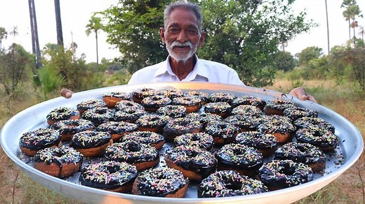 Donuts Recipe || Easy Homemade Donuts Recipe By Our Grandpa || Grandpa Kitchen | Grandpa Kitchen