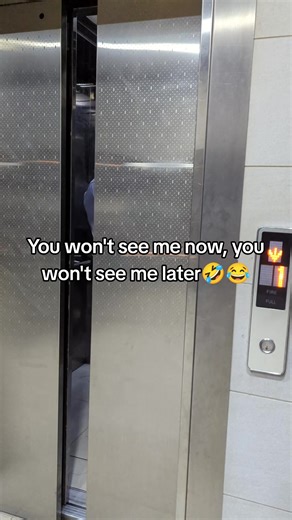 Me and the Elevator 🛗 ain't answering to nobody 🤣😅 #lazzi