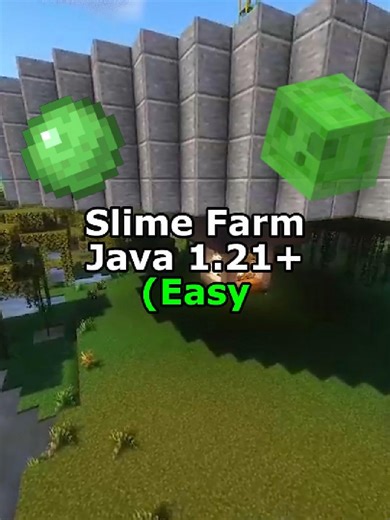 Easy Slime Farm Tutorial for Minecraft Java 1.21