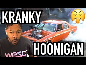 SMOKED OUT!!! | KRANKY INVADES THE YARD | 1400HP BURNOUT MACHINE | REACTION!!!