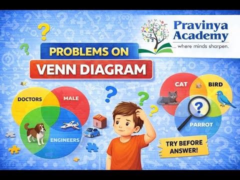 PROBLEMS ON VENN DIAGRAMS