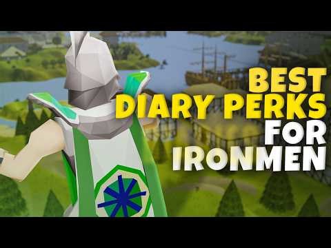 The BEST Diary Perks Your OSRS IRONMAN Needs