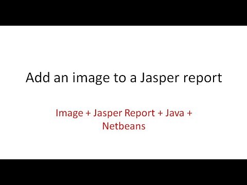 Dev Tips#44 Add an image to a jasper report in Java Netbeans SOLVED