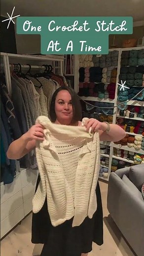 One Piece Crochet Cardigan Pattern