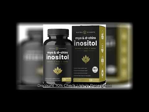 Inositol 2000 mg Supplement, Ovarian & PCOS, Supports Female Fertility & Hormonal Balance, 120 Veggi