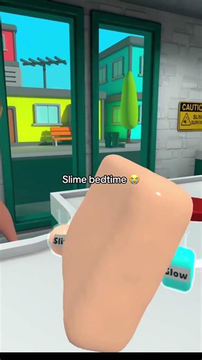 This slime vr game is weirdly calming #slimelab