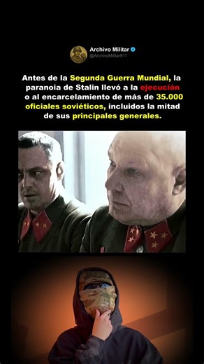 Cuando Stalin purgó a su propio ejército.