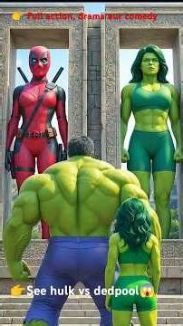 Deadpool ki sabse badi galti 😱 Hulk & SheeHulk entry! #shorts #hulk #hulkvsdedpool #dedpool