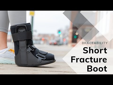 BraceAbility's Walking Boot for a Sprained and Broken Foot, Toe or Ankle
