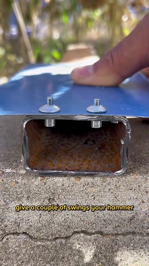 These Drive Rivet will be your nice babies dealing with steel! 🔥 #tool #rivet #steel #construction