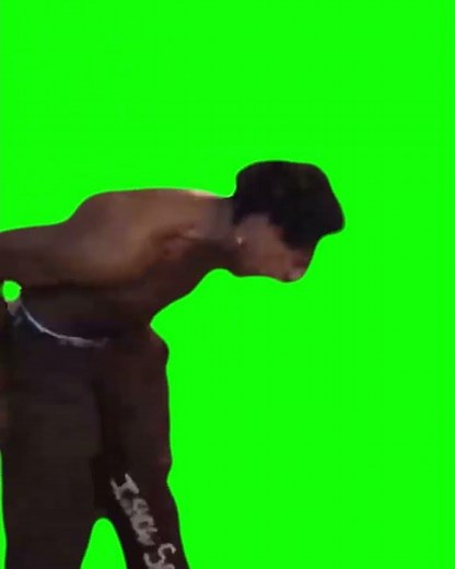 iShowSpeed Screaming and Freaking Out - Green Screen